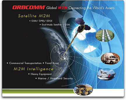 Orbcomm satellite tracking of the marine traffic