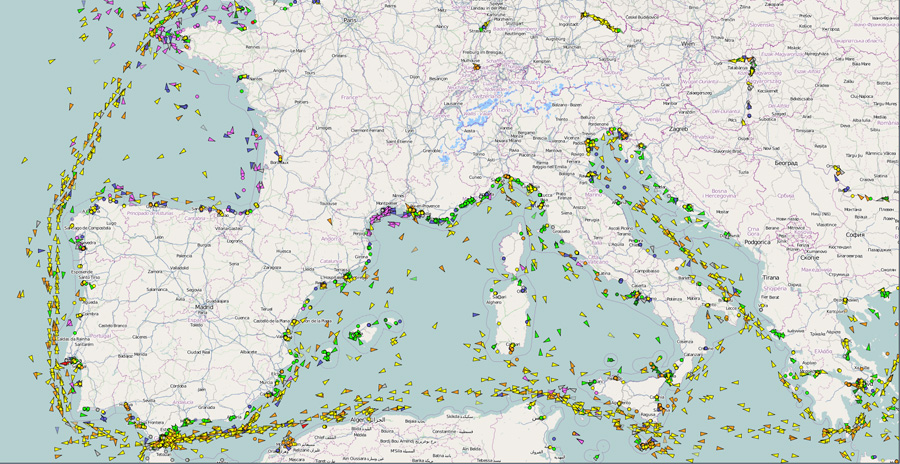 Vessel tracking software by VT Explorer